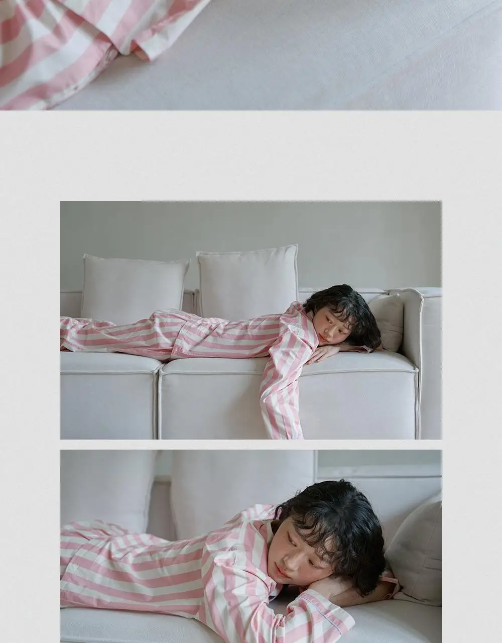 보웰 [BWTZ] 데이오프 고밀도 순면 100% 여성 파자마세트 로지스트라이프 상세페이지 15